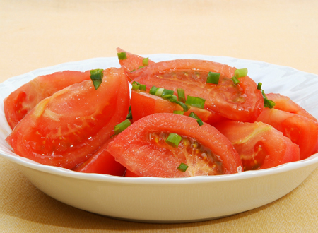 トマトの和風サラダ