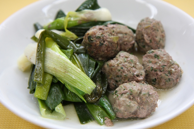 ハーブミートボール