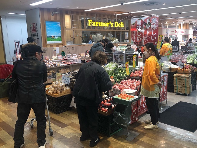 JA長生園芸協議会販促活動