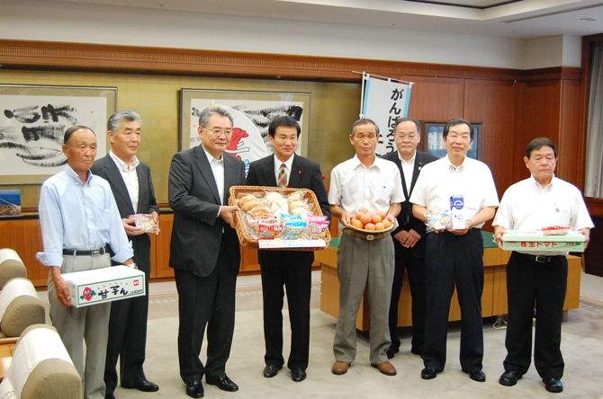 千葉県知事に訪問PR