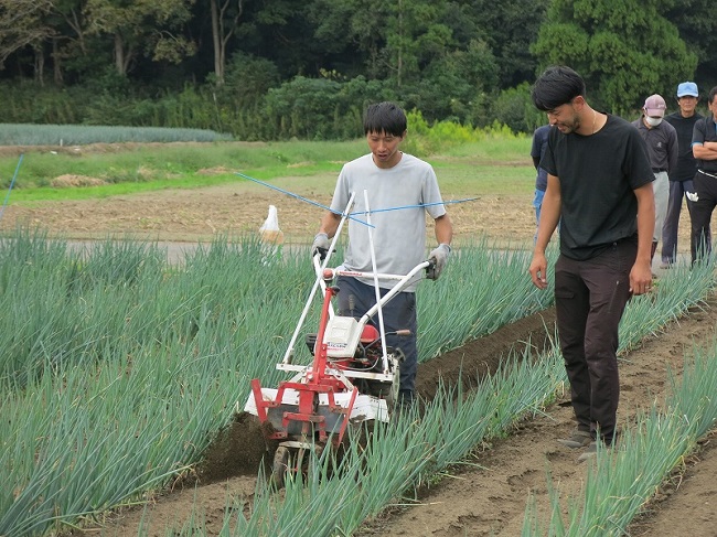 第4回長生（ながいき）農業塾ネギコース