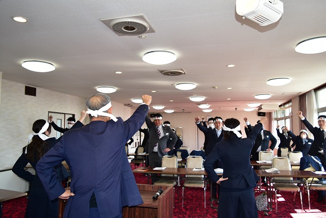 渉外担当者進発式