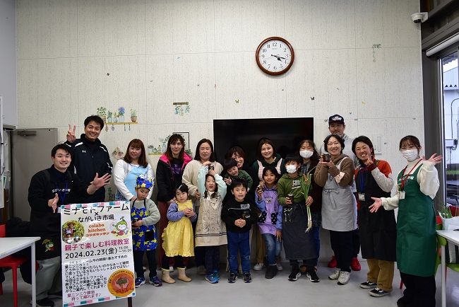 ながいき市場で親子料理教室を開催しました！