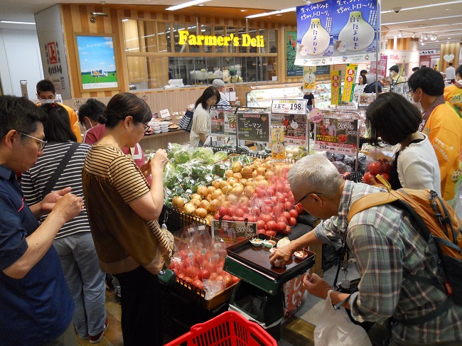 JA長生園芸協議会販売促進活動