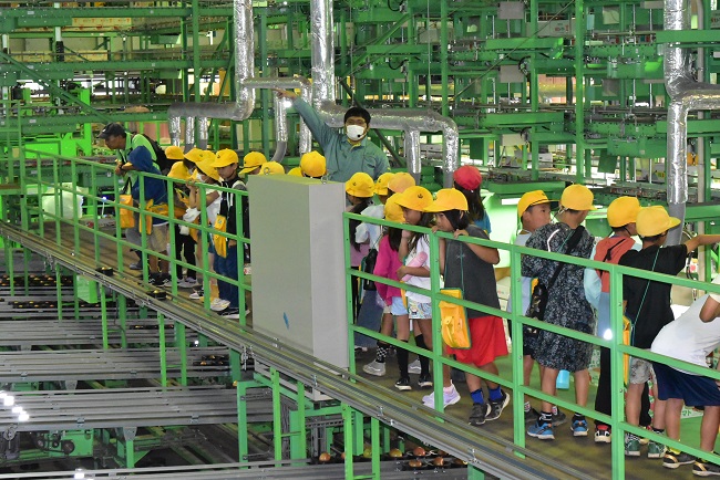 東浪見小学校の社会科見学が行われました！