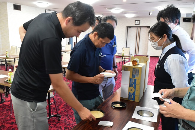 令和6年産米の目揃え会